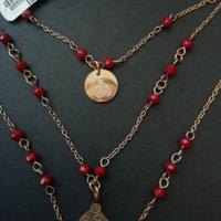 collana 3 fili 10 buoni propositi by AnnaBIBLO 