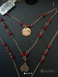 collana 3 fili 10 buoni propositi by AnnaBIBLO 