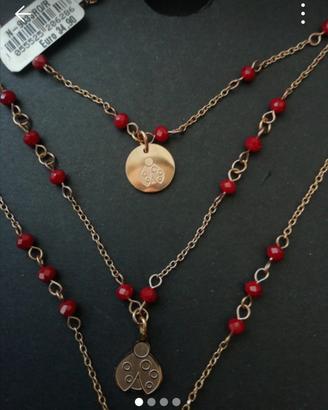 collana 3 fili 10 buoni propositi by AnnaBIBLO 