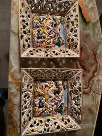 Eleganti quadri in ceramica decorativa da parete