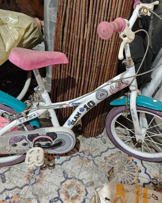Bici bambina 14 pollici