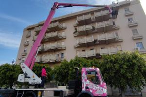 Piattaforma aerea socage 35 mt (cestello 35 metri)