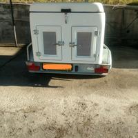 rimorchio trasporto 4 cani  con libretto