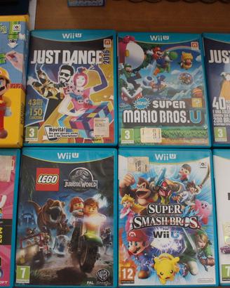 6 Giochi Wii U + 1 Scatola