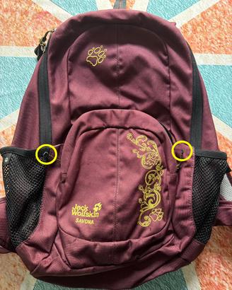 Zaino Jack Wolfskin - Savona Women (Bordeaux)