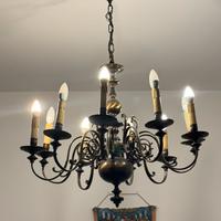 Lampadario di luso vintage/antico - 10luci