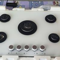 Piano cottura bianco in vetro Electrolux 