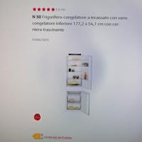 Frigorifero NEFF da incasso