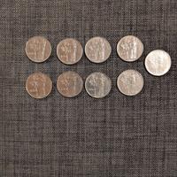 Lotto monete 100 lire Minerva