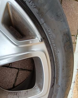 Gomme invernali 18 Jeep,cerchi originali e sensor