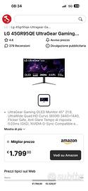 Gaming monitor LG