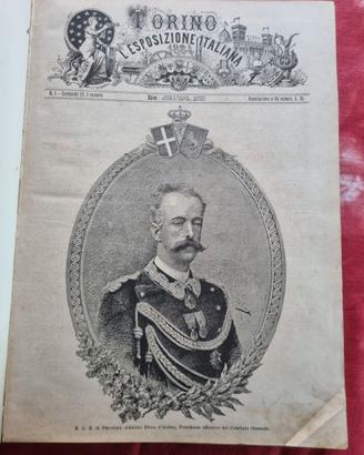 Libro esposizione internazionale di Torino