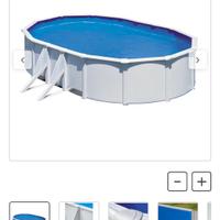 Piscina 5×3 m GRE Wet – Liner nuovo!