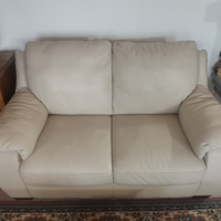 Divano in pelle 2 posti Natuzzi
