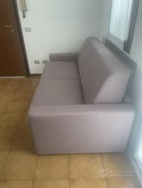 divano letto con materaso
