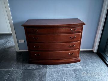 Camera completa più tavolo e sei sedie