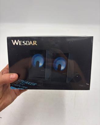 Casse per pc usb Wesdar