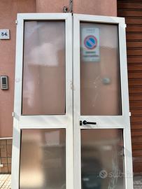 Porta finestra in alluminio