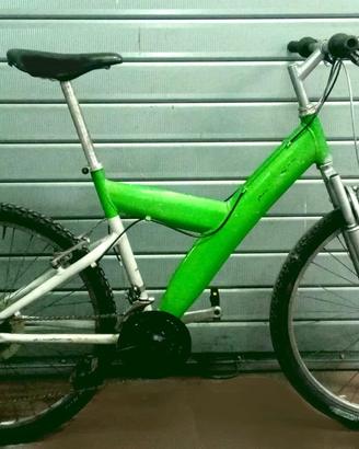 Bici Verde in alluminio Pininfarina Mountain bike