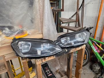 Coppia fari anteriori volkswagen golf 7