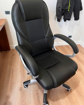 SONGMICS Sedia da Ufficio Ergonomica