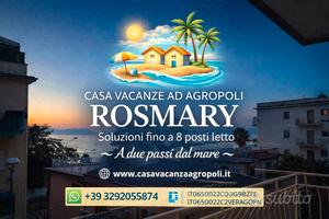 Agropoli Casa Vacanze RosMary a 50m dal Lido Oasi