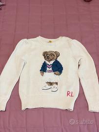 Maglionr Ralph laure Bear bambina eta4 anni