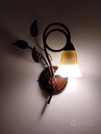 coppia lampade da parete