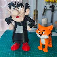 Gargamella e Birba in stampa 3D