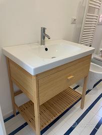 Mobile bagno 80cm lavabo rubinetto quasi nuovo