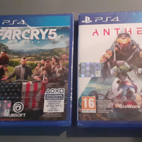 FARCRY5 e ANTHEM per PS4