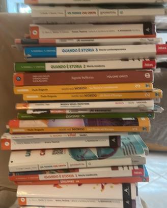 libri scuola media classe 1-2-3  IC Giuliano