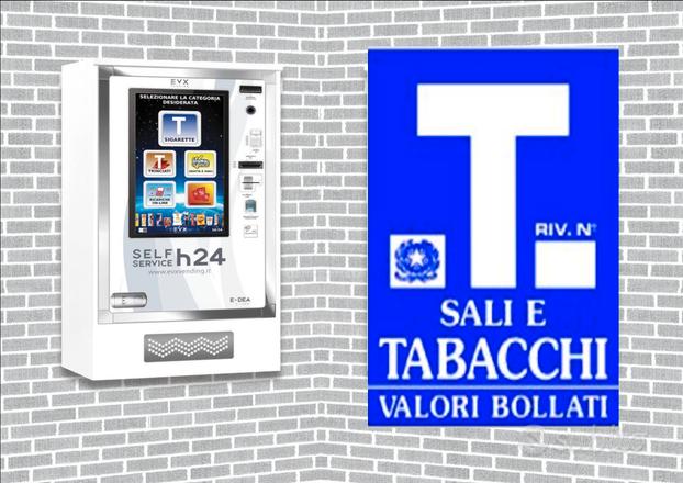 TABACCHI con DISTRIBUTORE di SIGARETTE