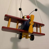 Lampadario in legno cameretta bambino