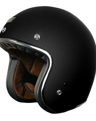 CASCO JET VINTAGE MOTO CUSTOM CAFE' RACER ORIGINE
