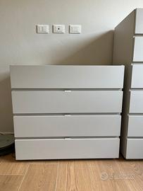 cassettiera bianco