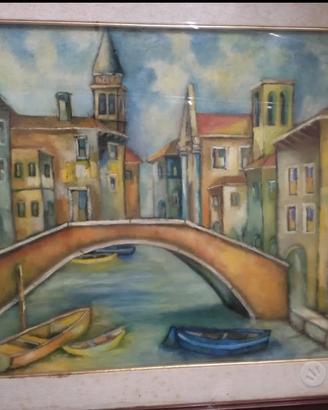 Quadro Chioggia - Riva Vena. 