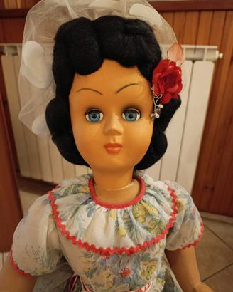 BAMBOLA VINTAGE ANNI 60 ABITO ORIGINALE