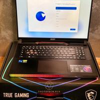 MSI Raider Notebook Gaming GE78HX RTX 4070