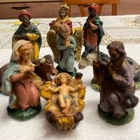 Personaggi presepe in gesso 10 cm