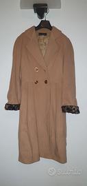 Cappotto cammello donna