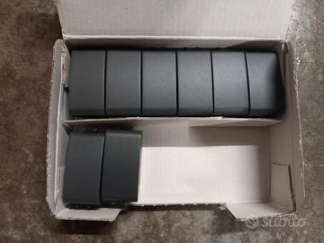 Deviatore unipolare nero Gewiss 250 V 16 A