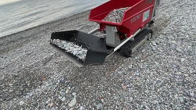 Motocarriola ROTAIR R100AE BENNA GRIGLIATA SPIAGGE