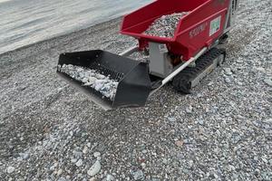 Motocarriola ROTAIR R100AE BENNA GRIGLIATA SPIAGGE