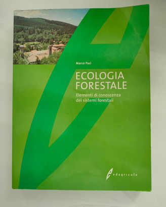 Ecologia Forestale Marco Pari