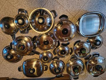 SET PENTOLE PROFESSIONALI IN ACCIAIO AMC