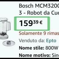 Frullatore BOSCH MultiTalent 3 NUOVO