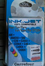 Cartucce E013 ed E014 ricambi per stampanti EPSON