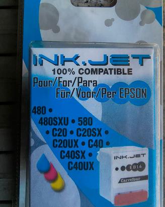 Cartucce E013 ed E014 ricambi per stampanti EPSON
