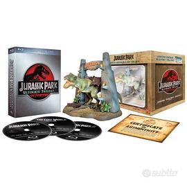 Jurassic Park Ultimate Trilogy - Blu-ray + T-rex
